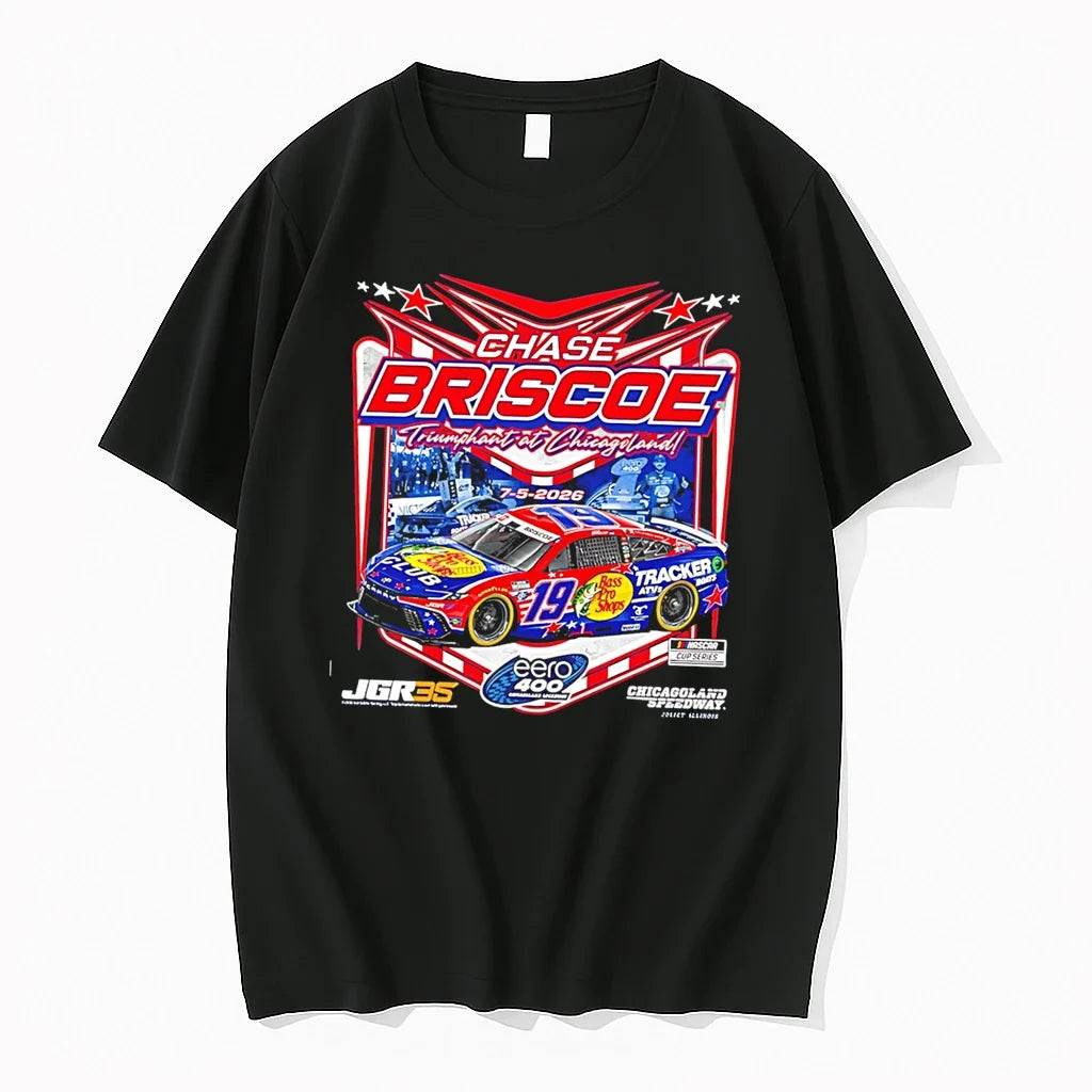 Officials Chase Briscoe 2026 Eero 400 Chicagoland - Adult & Kids T-Shirts, Sweatshirts & Hoodies apparel design preview 1