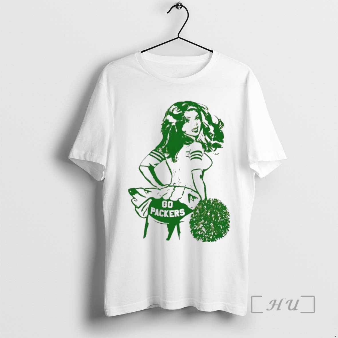 Officials Cheerleader Green Bay Packers Go - Adult & Kids T-Shirts, Sweatshirts & Hoodies apparel design preview 1