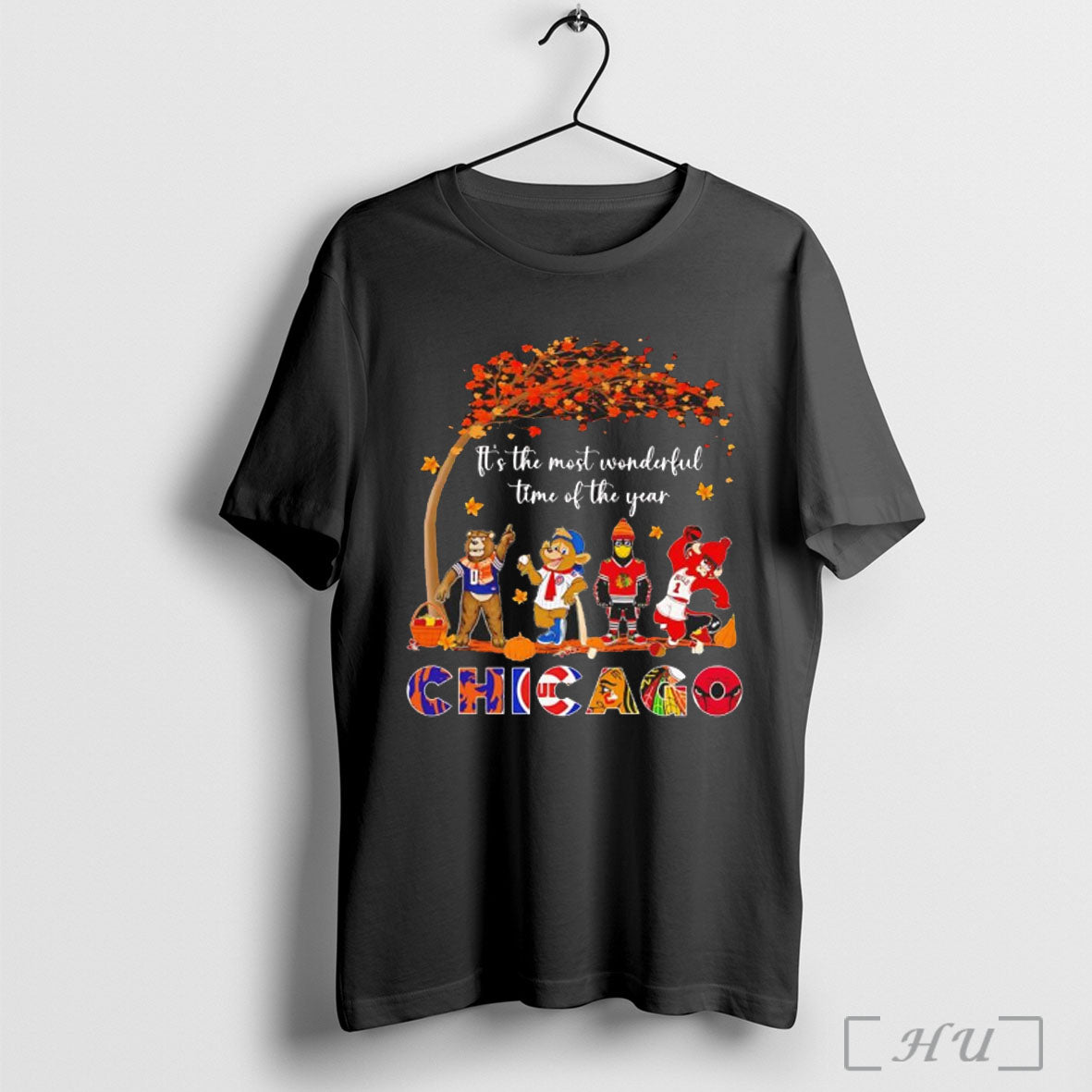 Officials Chicago Sports Team Its The Most Wonderful - Adult & Kids T-Shirts, Sweatshirts & Hoodies apparel design preview 1