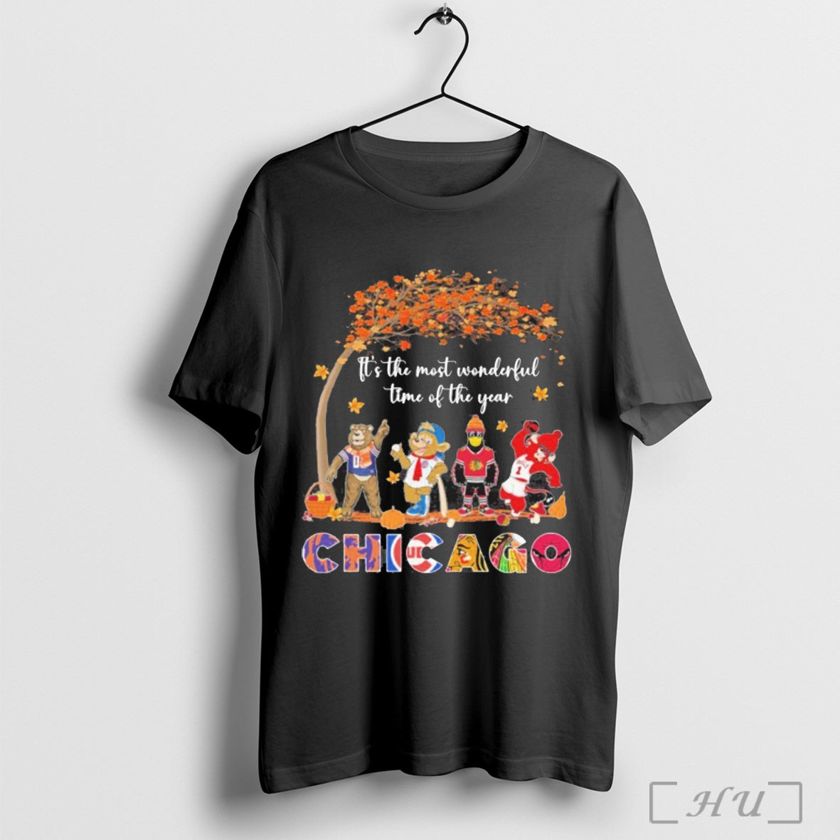 Officials Chicago Sports Teams Mascots Its The Most - Adult & Kids T-Shirts, Sweatshirts & Hoodies apparel design preview 1