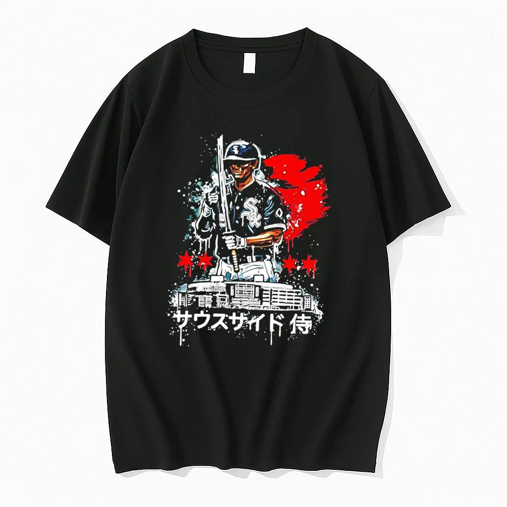 Officials Chicago White Sox Samurai South Side - Adult & Kids T-Shirts, Sweatshirts & Hoodies apparel design preview 1