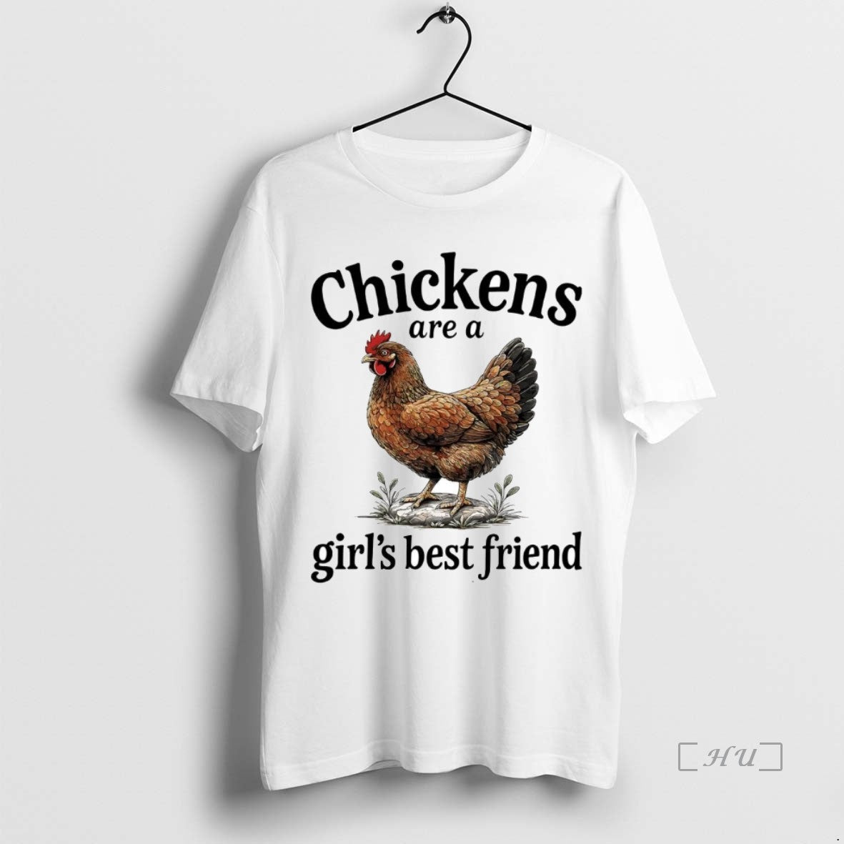 Officials Chickens Are A Girls Best Friend - Adult & Kids T-Shirts, Sweatshirts & Hoodies apparel design preview 1