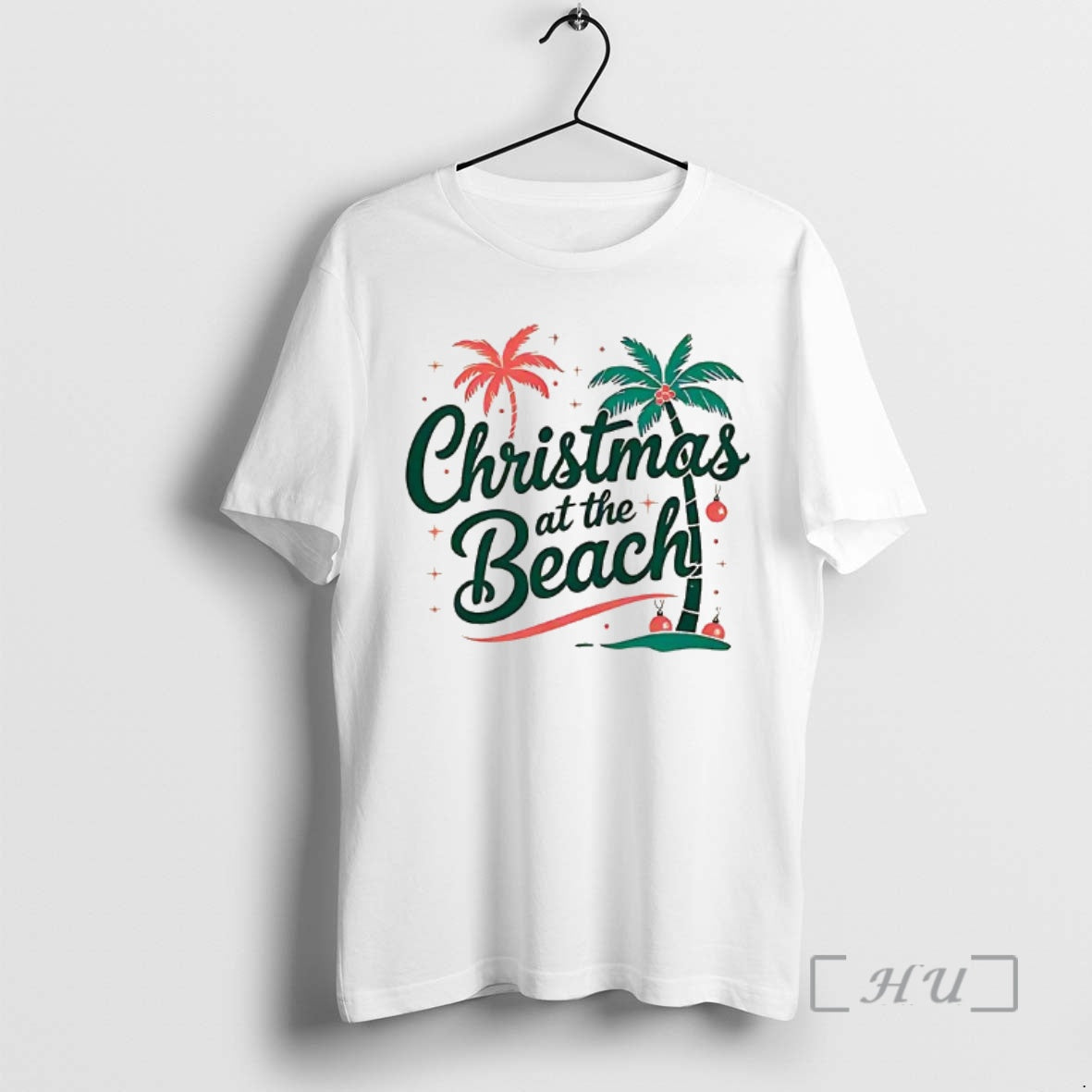 Officials Christmas At The Beach - Adult & Kids T-Shirts, Sweatshirts & Hoodies apparel design preview 1