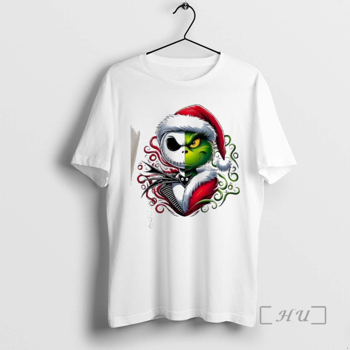 Officials Christmas Grinch And Jack Nightmare Santa - Adult & Kids T-Shirts, Sweatshirts & Hoodies apparel design preview 1