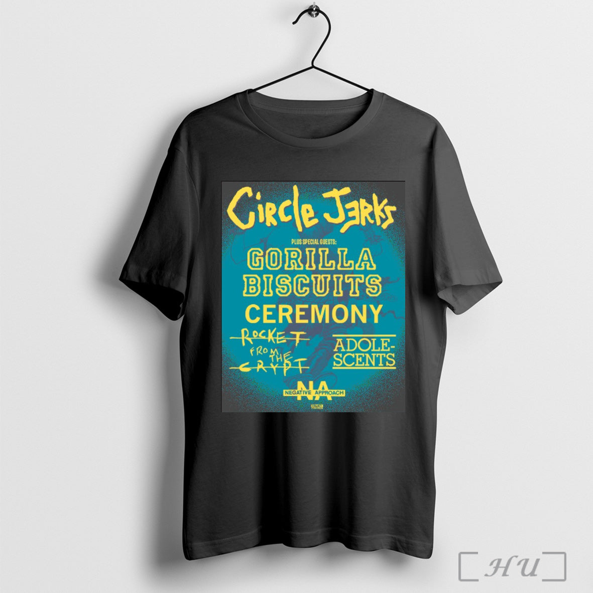 Officials Circle Jerks Gorilla Biscuits Ceremony - Adult & Kids T-Shirts, Sweatshirts & Hoodies apparel design preview 1