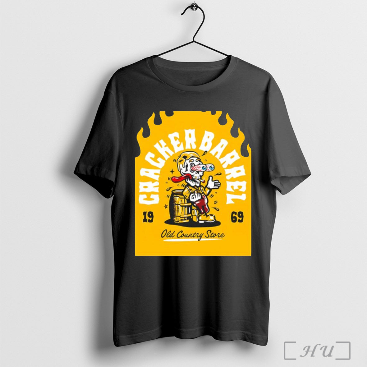 Officials Cker Barrel Old Country Store 1969 Skeleton - Adult & Kids T-Shirts, Sweatshirts & Hoodies apparel design preview 1