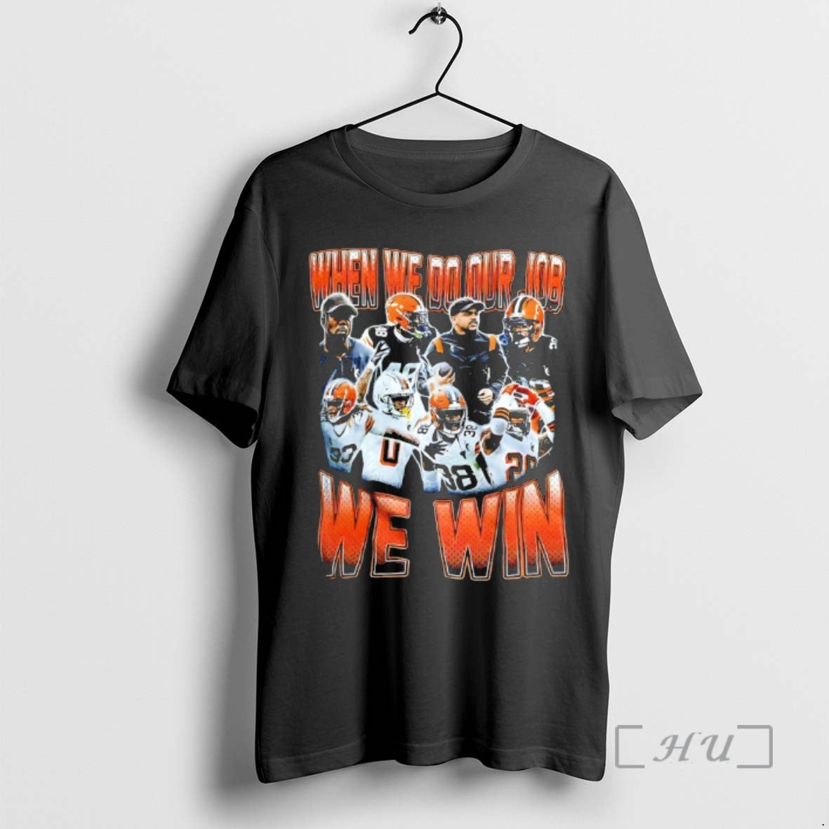 Officials Cleveland Browns When We Do Our Job Win - Adult & Kids T-Shirts, Sweatshirts & Hoodies apparel design preview 1