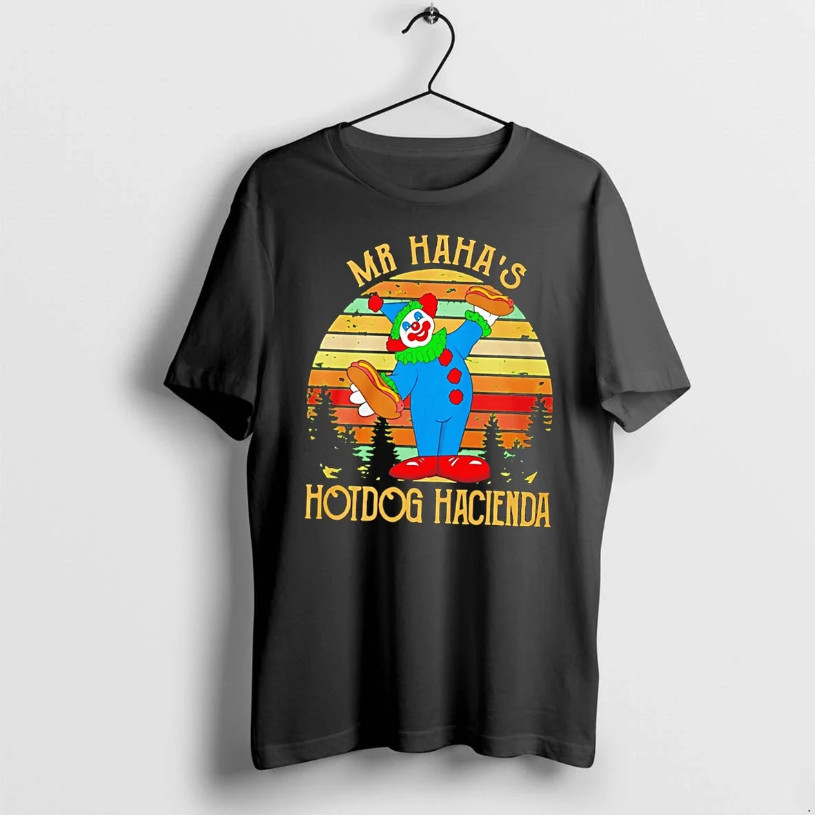 Officials Clown Hotdog Mr Hahas Hot Dog Hacienda - Adult & Kids T-Shirts, Sweatshirts & Hoodies apparel design preview 1