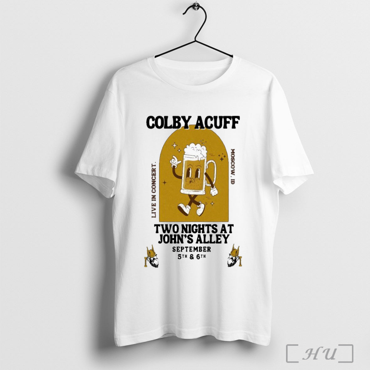 Officials Colby Acuff Live In Concert Moscow Id - Adult & Kids T-Shirts, Sweatshirts & Hoodies apparel design preview 1