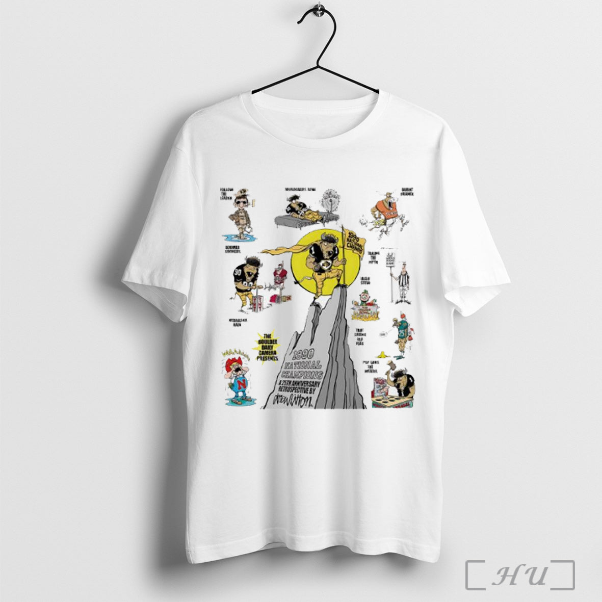 Officials Colorado Buffaloes 1990 National Champions - Adult & Kids T-Shirts, Sweatshirts & Hoodies apparel design preview 1