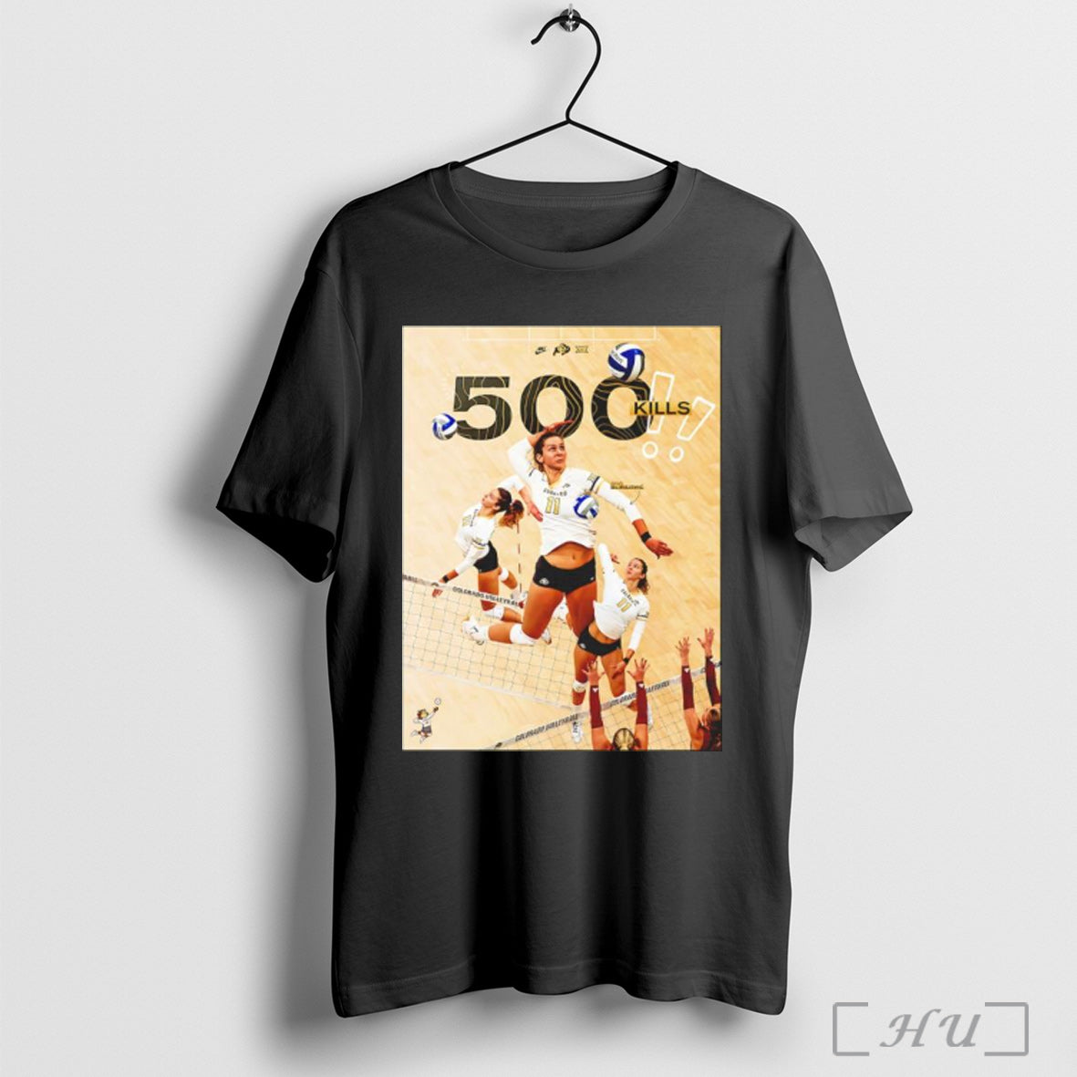 Officials Colorado Buffaloes Volleyball Ana Burilovic - Adult & Kids T-Shirts, Sweatshirts & Hoodies apparel design preview 1