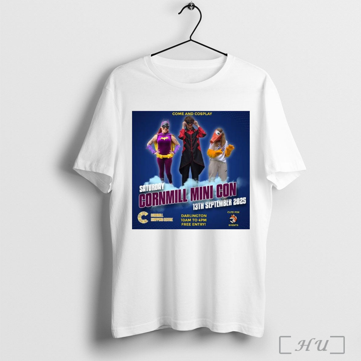 Officials Come And Cosplay Saturday Cornmill Mini Con - Adult & Kids T-Shirts, Sweatshirts & Hoodies apparel design preview 1
