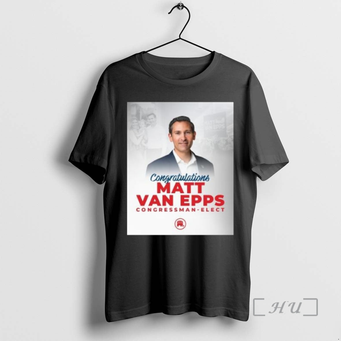 Officials Congratulations Matt Van Epps Congressman - Adult & Kids T-Shirts, Sweatshirts & Hoodies apparel design preview 1
