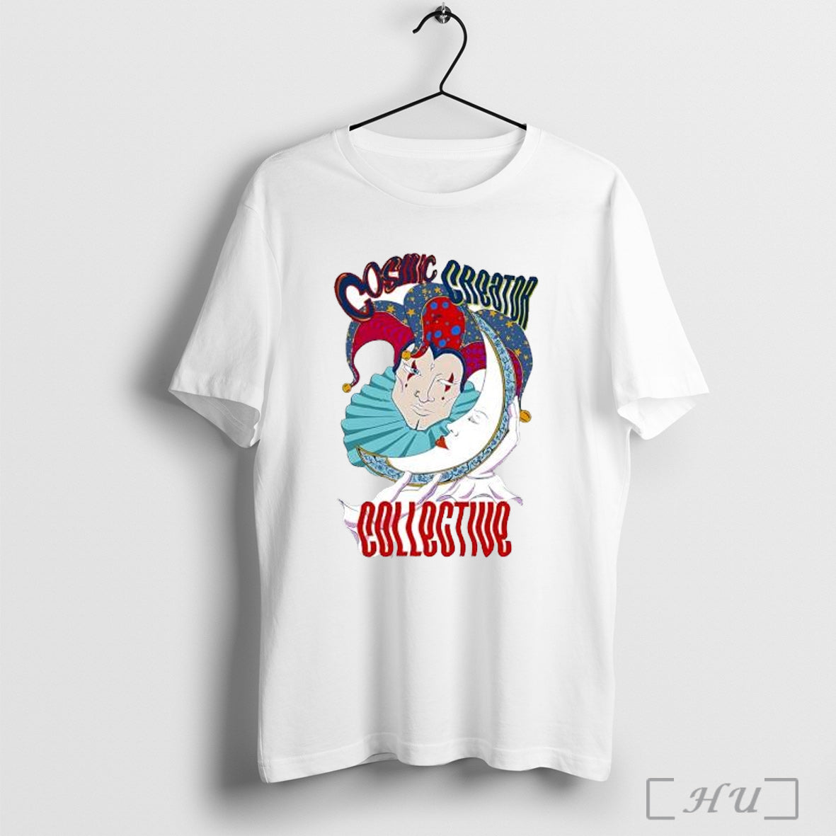 Officials Cosmic Creator Collective Jester Holding - Adult & Kids T-Shirts, Sweatshirts & Hoodies apparel design preview 1
