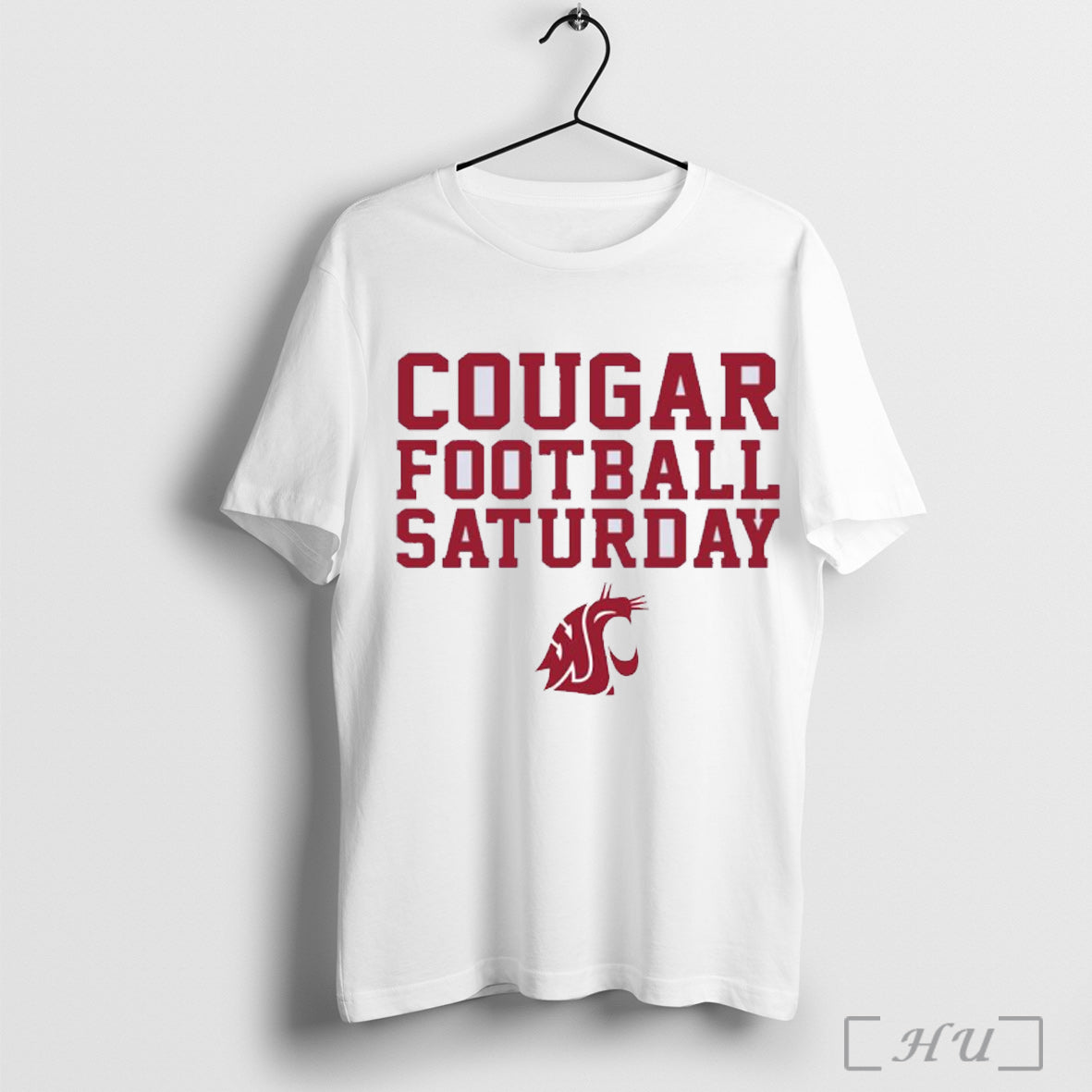 Officials Cougar Football Saturdays Washington State - Adult & Kids T-Shirts, Sweatshirts & Hoodies apparel design preview 1