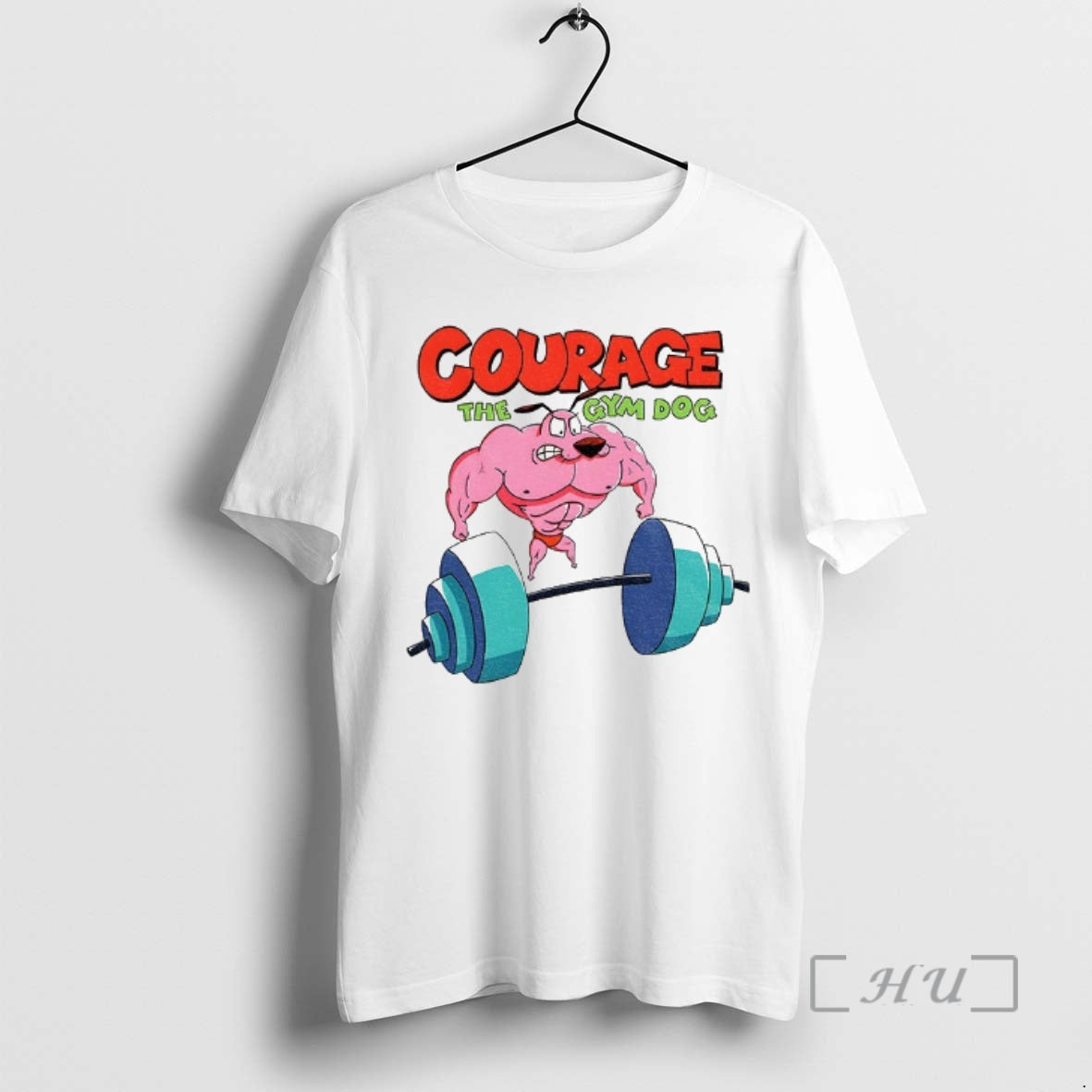 Officials Courage The Cowardly Dog Parody - Adult & Kids T-Shirts, Sweatshirts & Hoodies apparel design preview 1