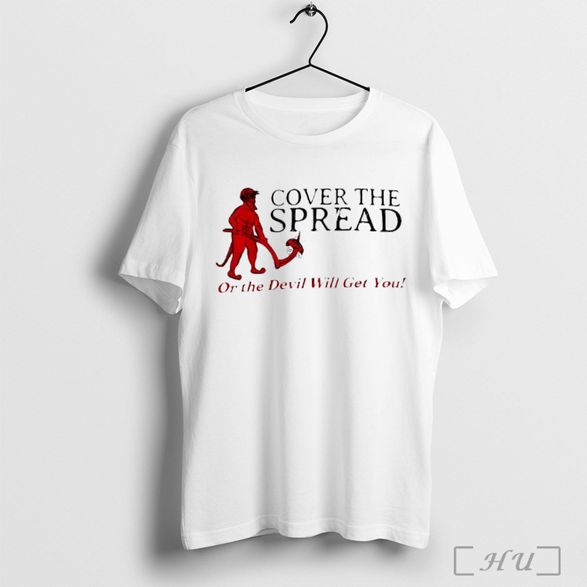 Officials Cover The Spread Or Devil Will Get You - Adult & Kids T-Shirts, Sweatshirts & Hoodies apparel design preview 1