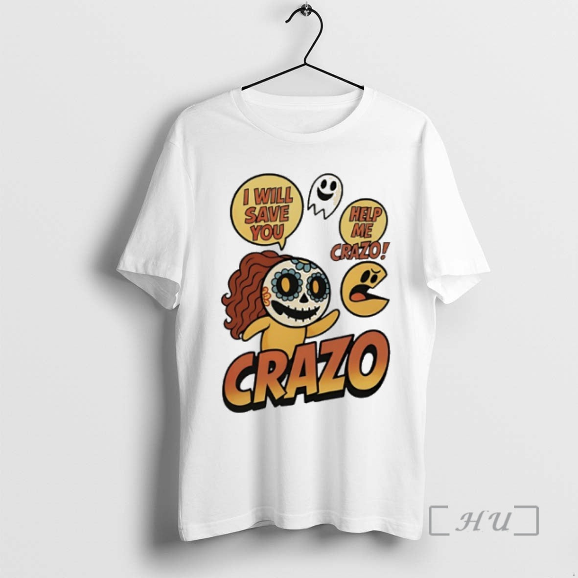 Officials Crazo I Will Save You Help Me Art Cartoon - Adult & Kids T-Shirts, Sweatshirts & Hoodies apparel design preview 1