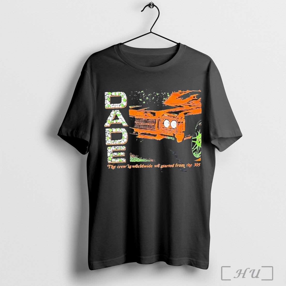Officials Dade The Crew Is Worldwide We Started From - Adult & Kids T-Shirts, Sweatshirts & Hoodies apparel design preview 1