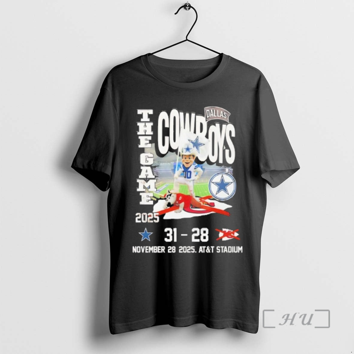 Officials Dallas Cowboys Vs Kansas City Chiefs The - Adult & Kids T-Shirts, Sweatshirts & Hoodies apparel design preview 1