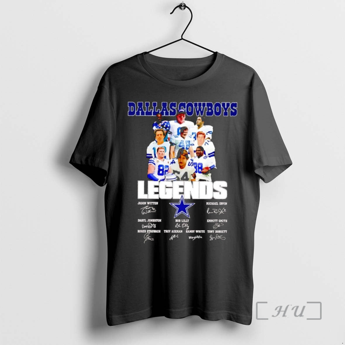 Officials Dallas Cowboys Legends Team Players - Adult & Kids T-Shirts, Sweatshirts & Hoodies apparel design preview 1