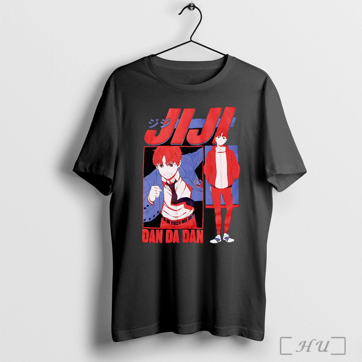 Officials Dandadan Jiji Tonal - Adult & Kids T-Shirts, Sweatshirts & Hoodies apparel design preview 1