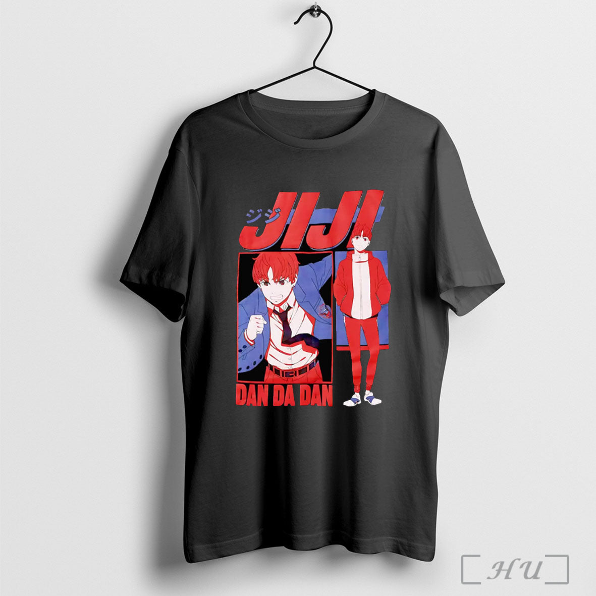 Officials Dandadan Jiji Tonal Poster - Adult & Kids T-Shirts, Sweatshirts & Hoodies apparel design preview 1