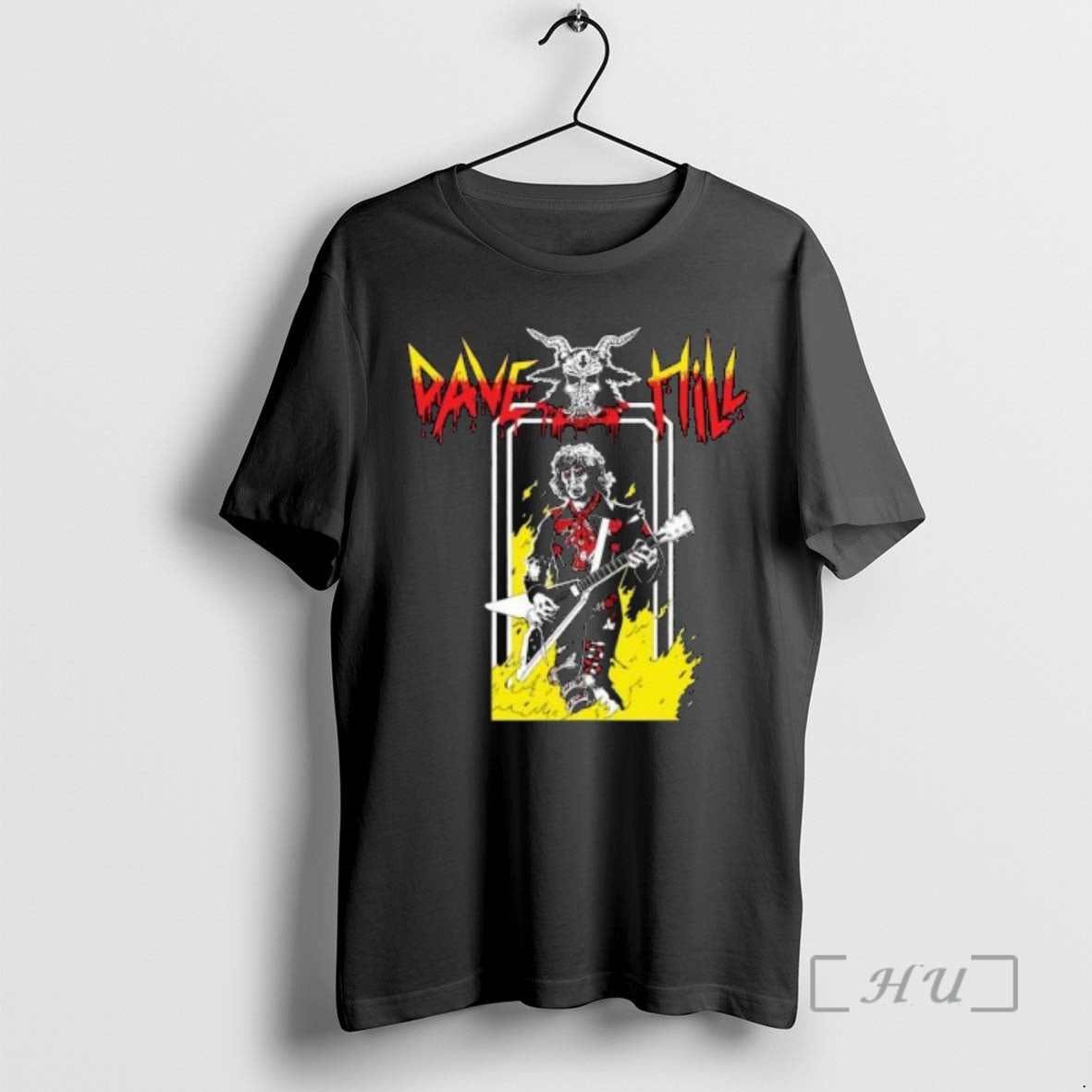 Officials Dave Hill Zombie Shredder Circle Black - Adult & Kids T-Shirts, Sweatshirts & Hoodies apparel design preview 1