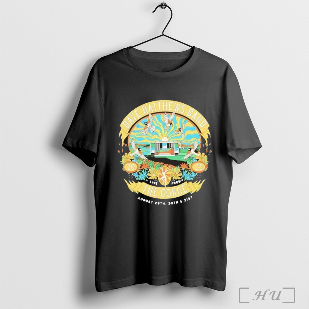 Officials Dave Matthews Band The Gorge 2025 Tour - Adult & Kids T-Shirts, Sweatshirts & Hoodies apparel design preview 1