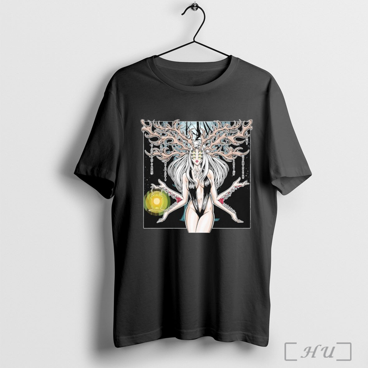 Officials Dead Air Divine Antler Girl - Adult & Kids T-Shirts, Sweatshirts & Hoodies apparel design preview 1