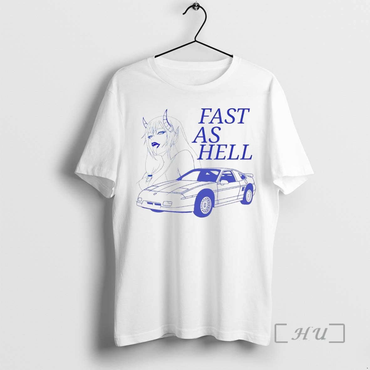 Officials Demon Anime Fast As Hell - Adult & Kids T-Shirts, Sweatshirts & Hoodies apparel design preview 1