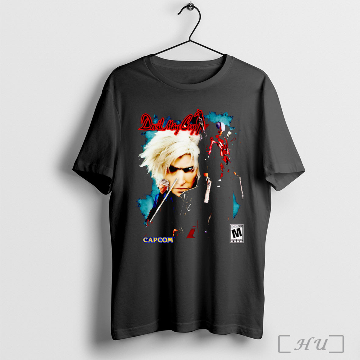 Officials Devil May Cry Vintage - Adult & Kids T-Shirts, Sweatshirts & Hoodies apparel design preview 1