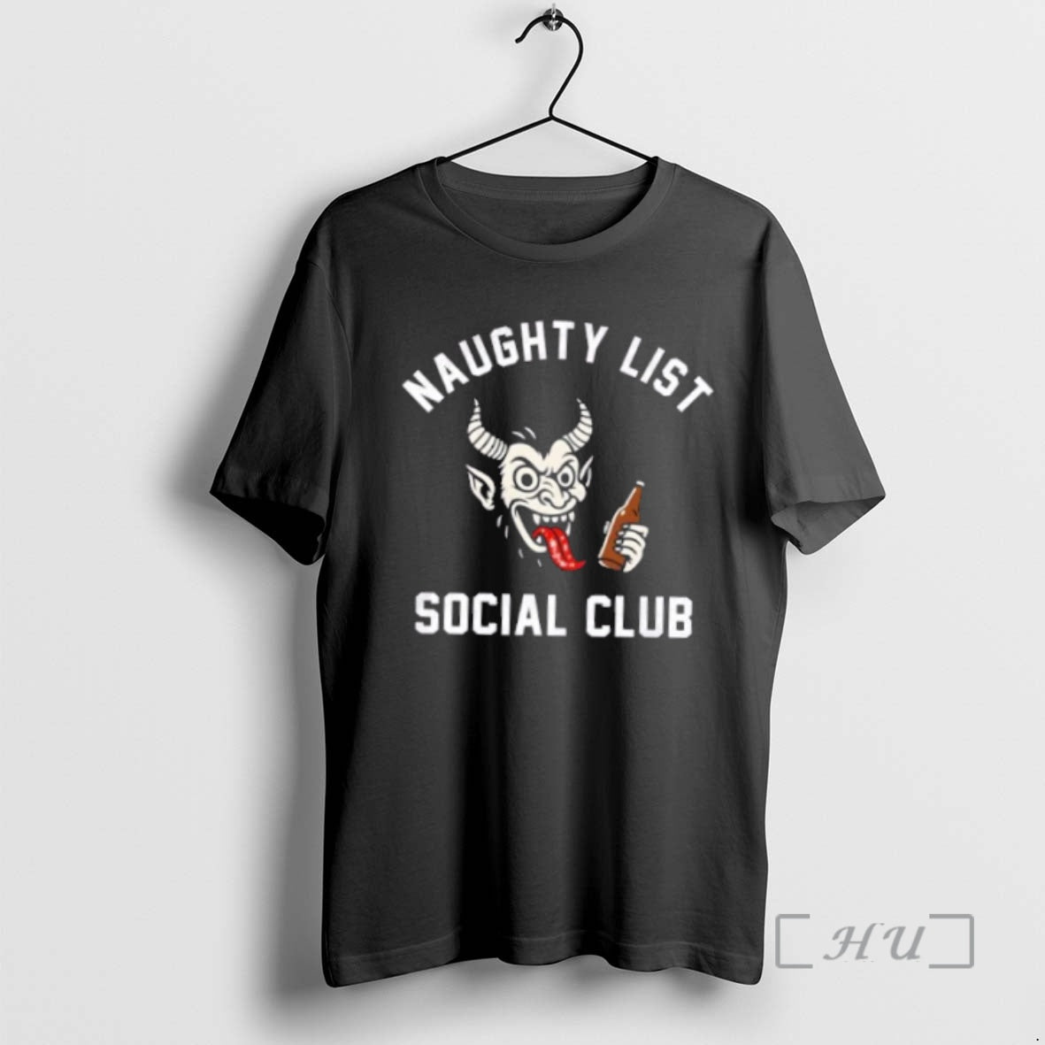 Officials Devil Naughty List Social Club - Adult & Kids T-Shirts, Sweatshirts & Hoodies apparel design preview 1