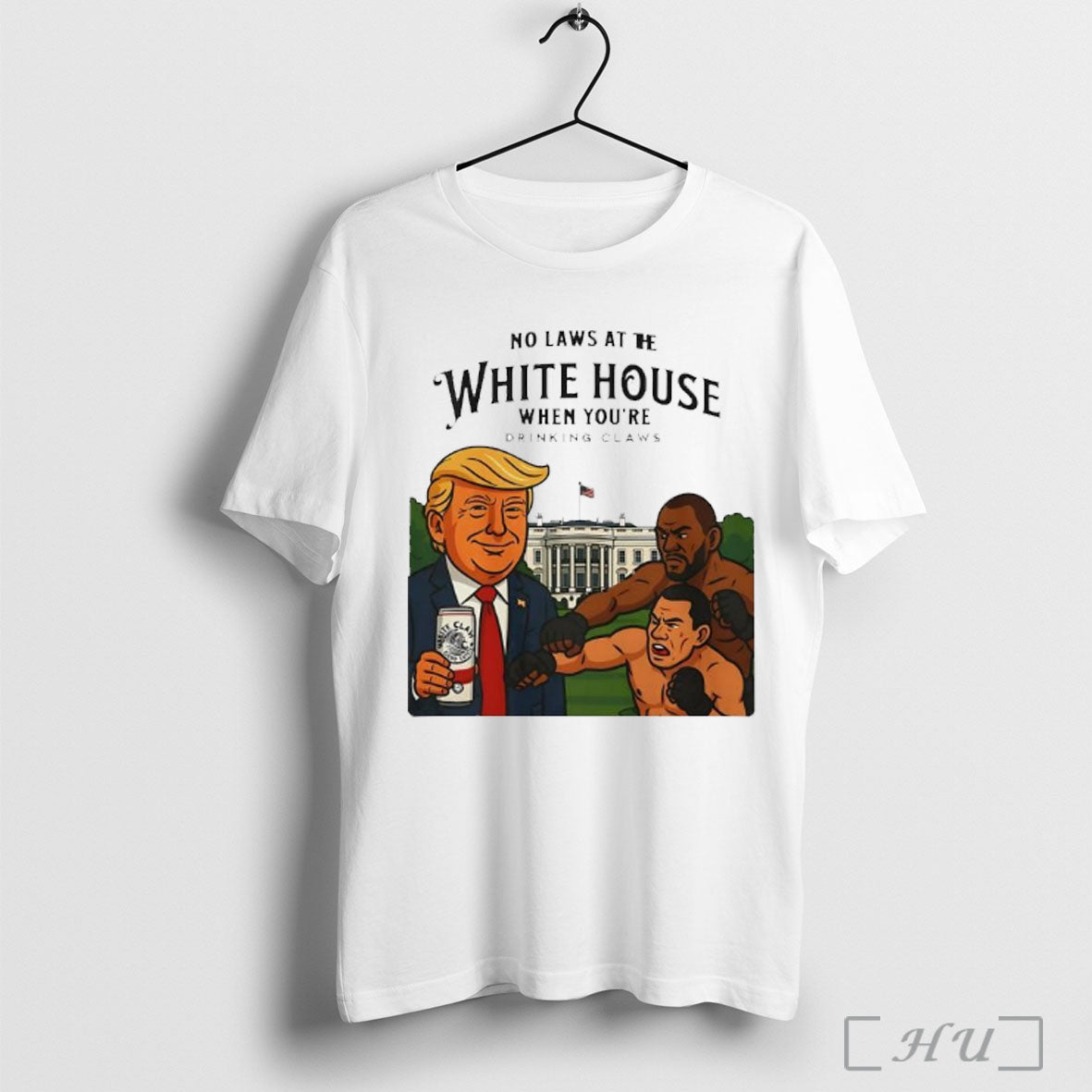 Officials Donald Trump Ufc No Laws At The White House - Adult & Kids T-Shirts, Sweatshirts & Hoodies apparel design preview 1
