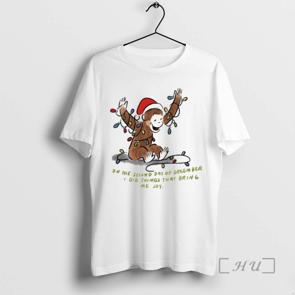 Officials Donkey Santa On The Second Day Of December - Adult & Kids T-Shirts, Sweatshirts & Hoodies apparel design preview 1