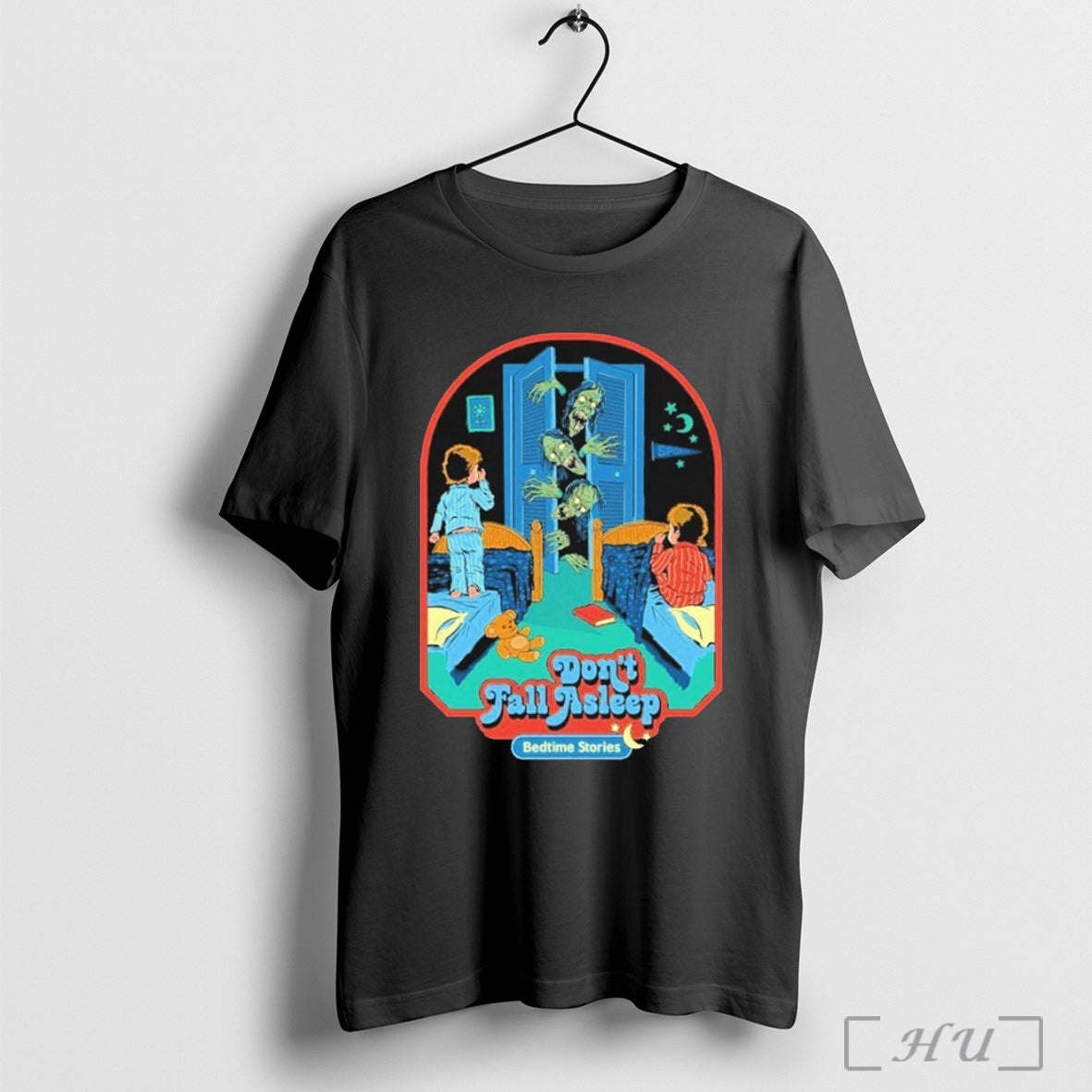 Officials Dont Fall Asleep Bedtime Stories - Adult & Kids T-Shirts, Sweatshirts & Hoodies apparel design preview 1