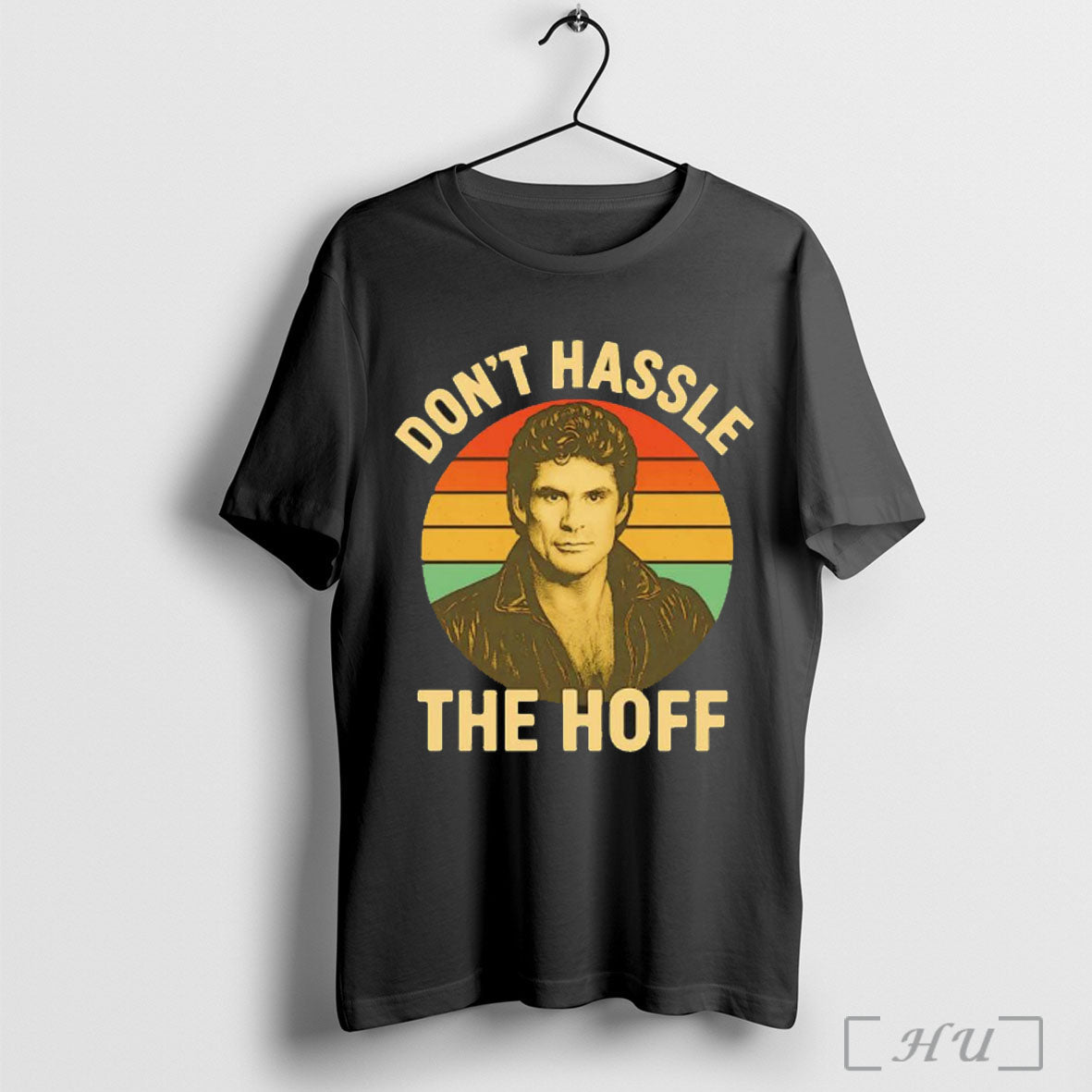 Officials Dont Hassle The Hoff Vintage - Adult & Kids T-Shirts, Sweatshirts & Hoodies apparel design preview 1