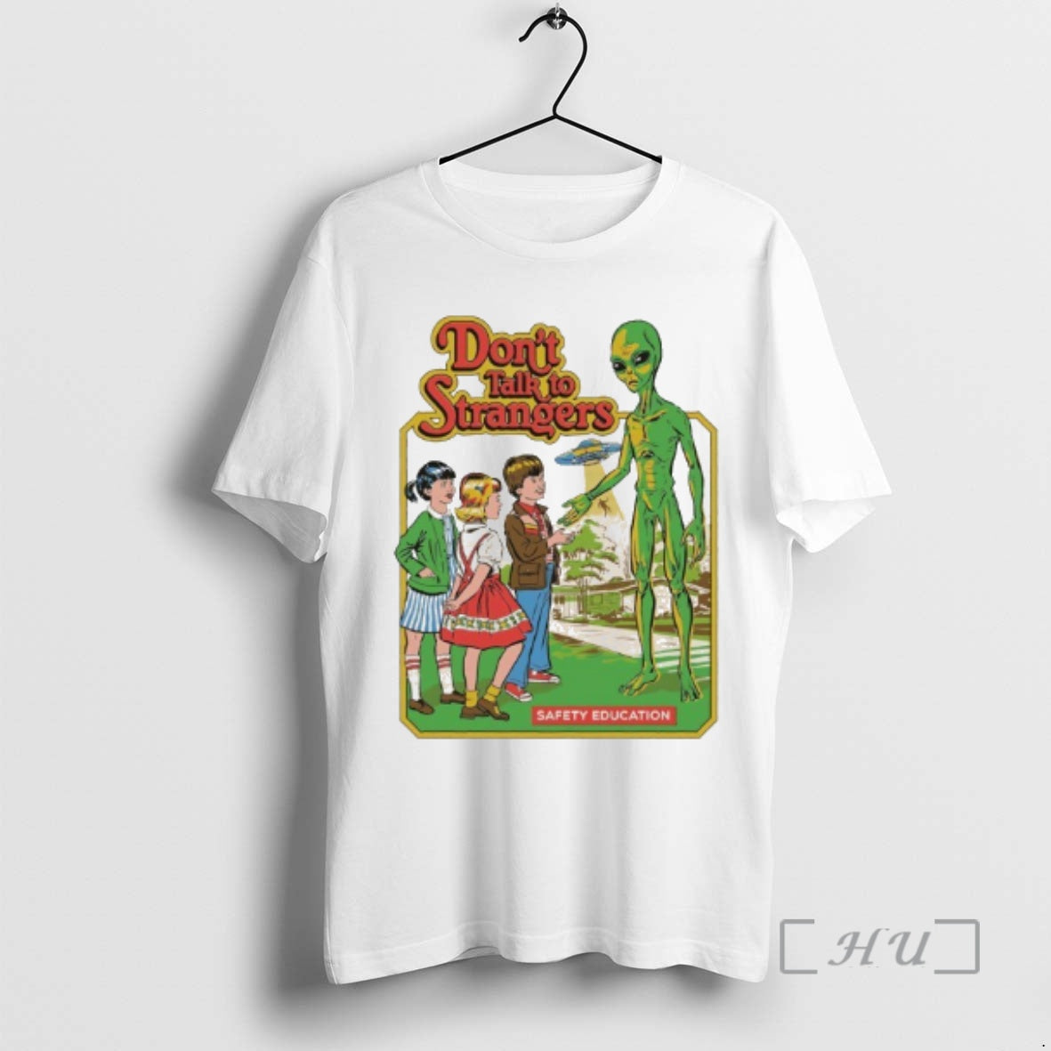 Officials Dont Strangers Safety Education - Adult & Kids T-Shirts, Sweatshirts & Hoodies apparel design preview 1