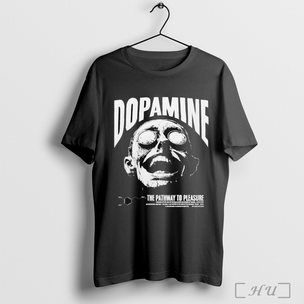 Officials Dopamine The Pathway To Pleasure Any Means - Adult & Kids T-Shirts, Sweatshirts & Hoodies apparel design preview 1