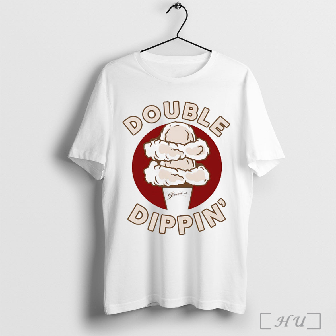 Officials Double Dippin Ice Cream - Adult & Kids T-Shirts, Sweatshirts & Hoodies apparel design preview 1