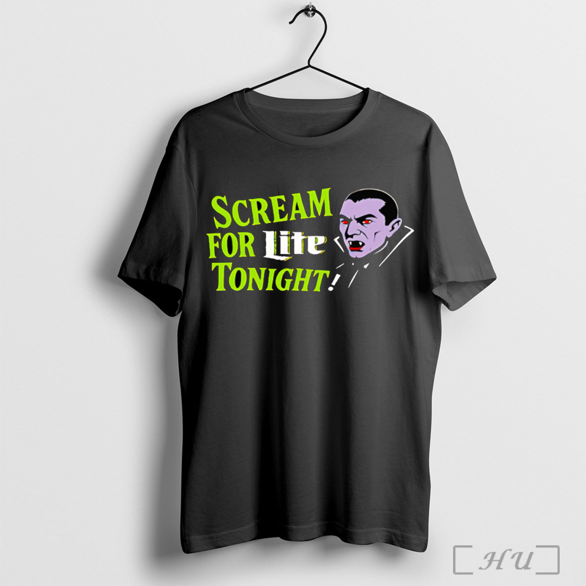 Officials Dracula Scream For Lite Tonight - Adult & Kids T-Shirts, Sweatshirts & Hoodies apparel design preview 1