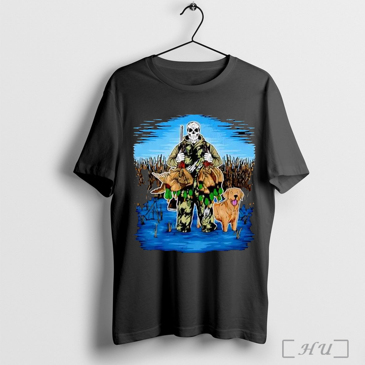 Officials Duck Hunting Hunter Skeleton - Adult & Kids T-Shirts, Sweatshirts & Hoodies apparel design preview 1