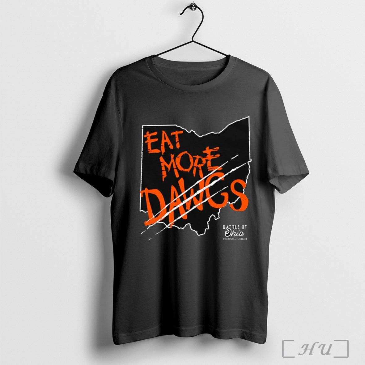 Officials Eat More Dawgs The Battle Of Ohio - Adult & Kids T-Shirts, Sweatshirts & Hoodies apparel design preview 1