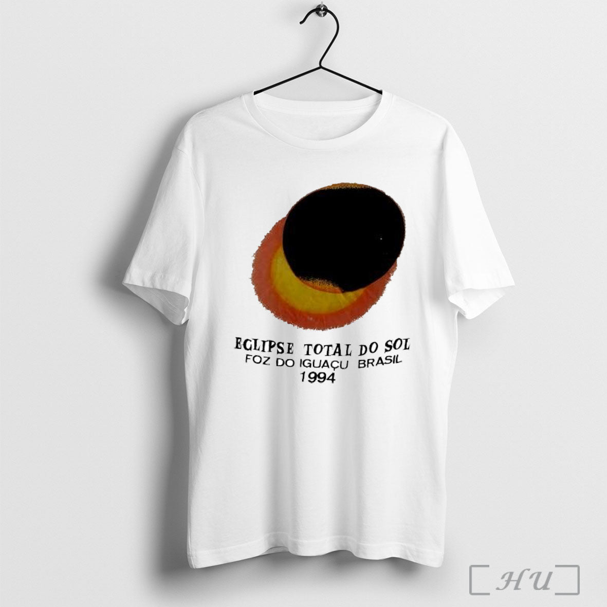 Officials Eclipse Total Do Sol Foz Iguacu Brasil 1994 - Adult & Kids T-Shirts, Sweatshirts & Hoodies apparel design preview 1