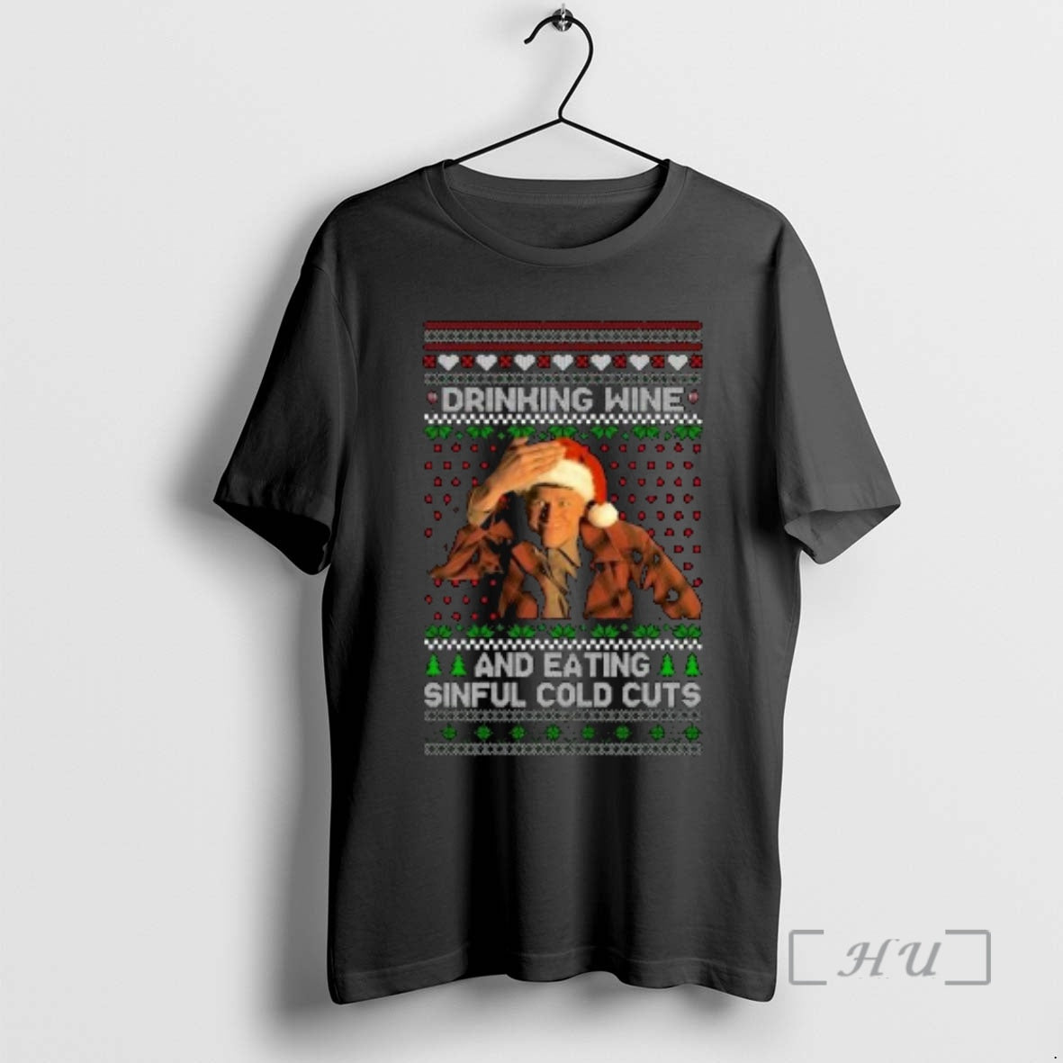 Officials Ed Gein Drinking Wine And Eating Sinful - Adult & Kids T-Shirts, Sweatshirts & Hoodies apparel design preview 1