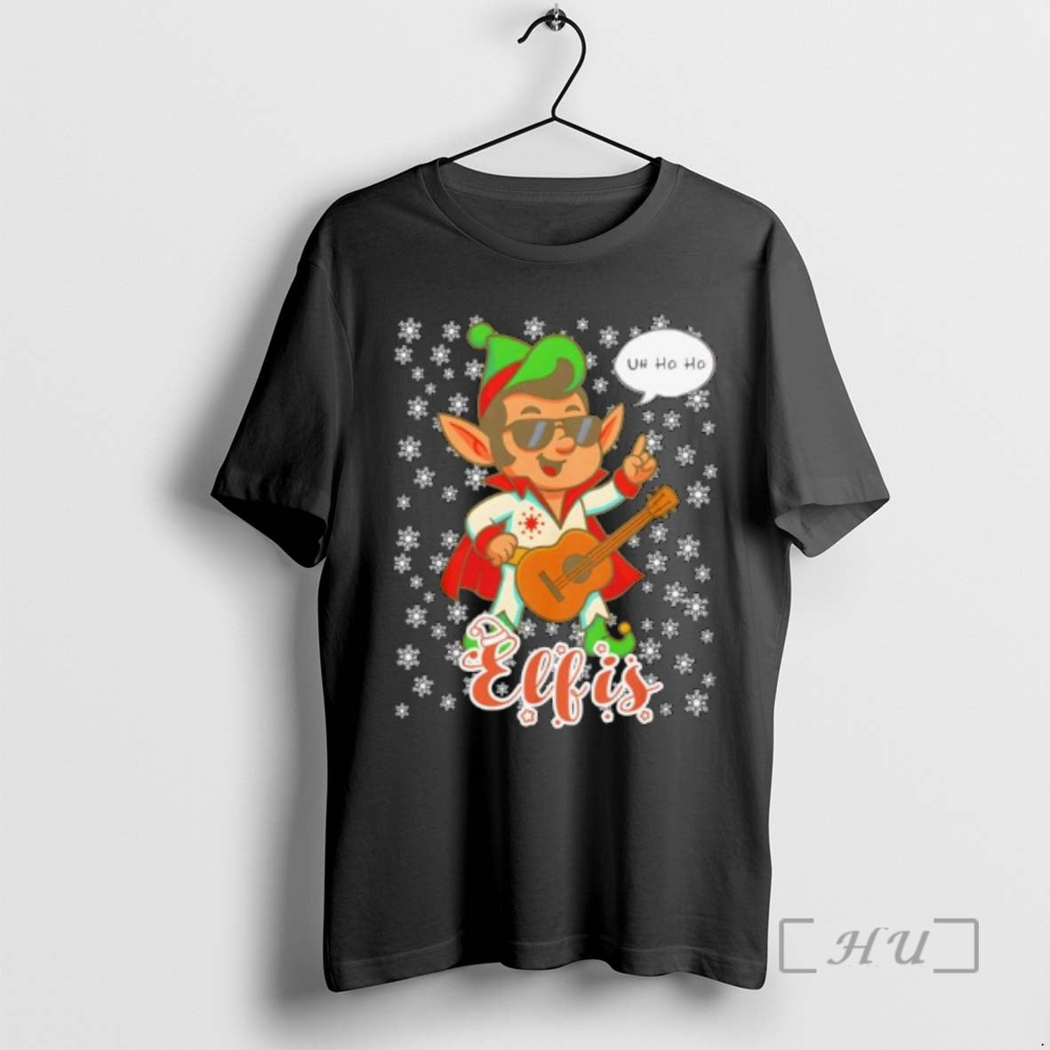 Officials Elvis Christmas Jumper Elf Is Funny - Adult & Kids T-Shirts, Sweatshirts & Hoodies apparel design preview 1