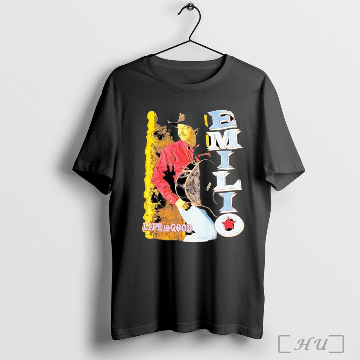 Officials Emilio Life Is Good Country Music - Adult & Kids T-Shirts, Sweatshirts & Hoodies apparel design preview 1