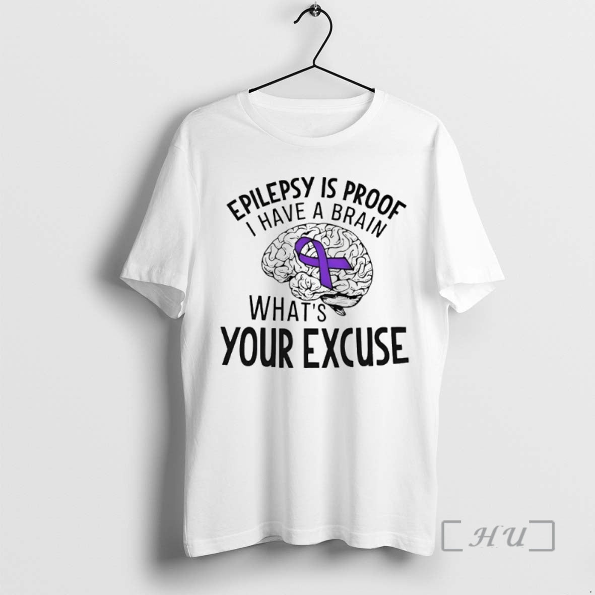 Officials Epilepsy Is Proof I Have A Brain Whats Your - Adult & Kids T-Shirts, Sweatshirts & Hoodies apparel design preview 1