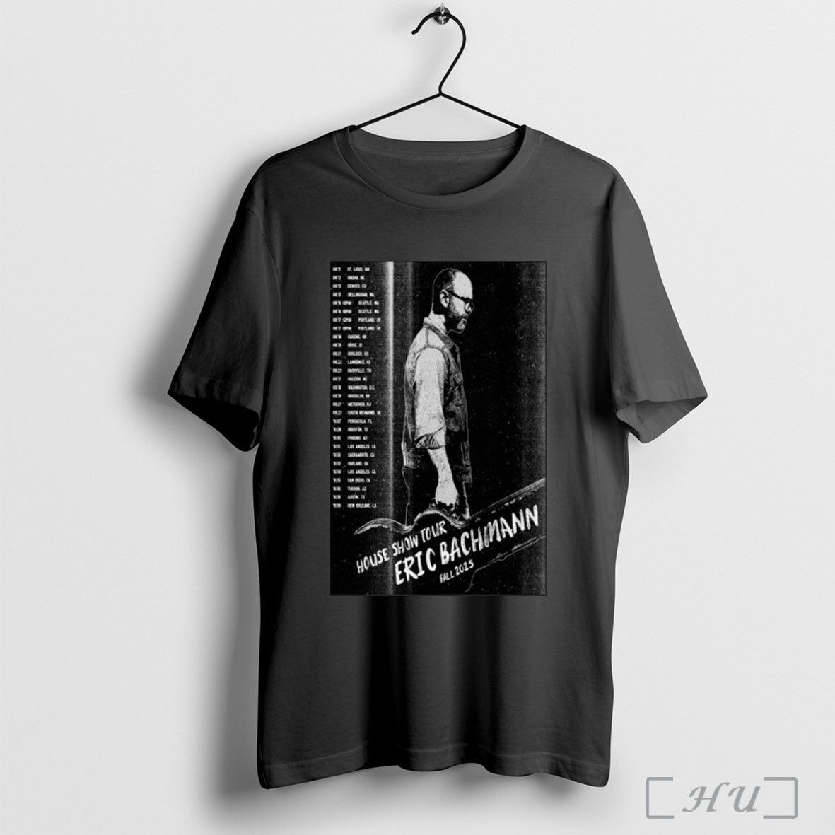 Officials Eric Bachmann House Show Tour 2025 Fall - Adult & Kids T-Shirts, Sweatshirts & Hoodies apparel design preview 1