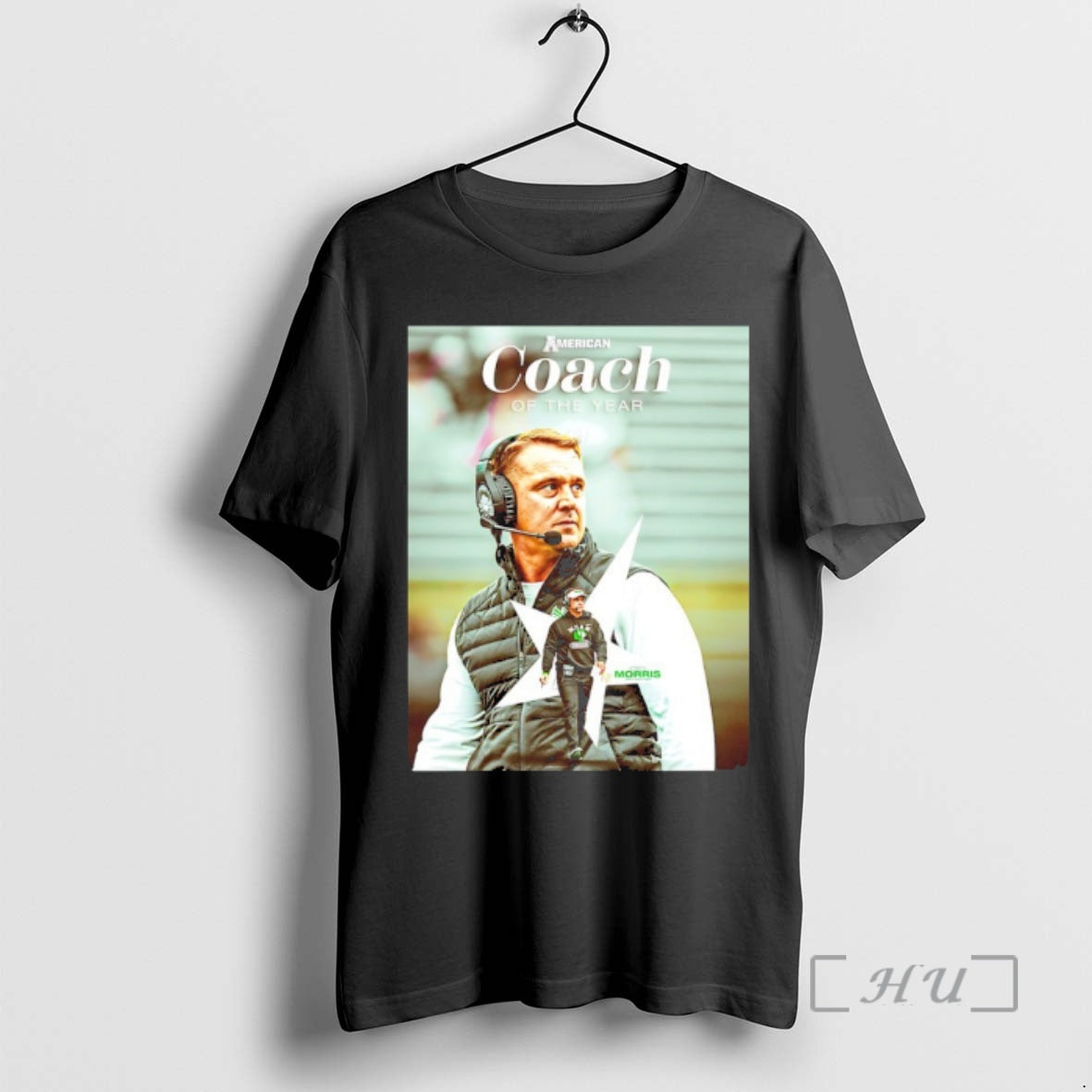 Officials Eric Morris North Texas Mean Green 2025 - Adult & Kids T-Shirts, Sweatshirts & Hoodies apparel design preview 1